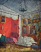 Eugene Delacroix Schlafgemach des Grafen de Mornay oil painting artist